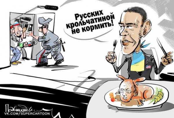 Карикатура: Кролики, это не только ..., Подвицкий Виталий
