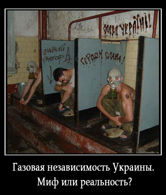 Карикатура: Газовая проблема Украны решена спецбатальоном ДонГАЗ, Семен Бондарь