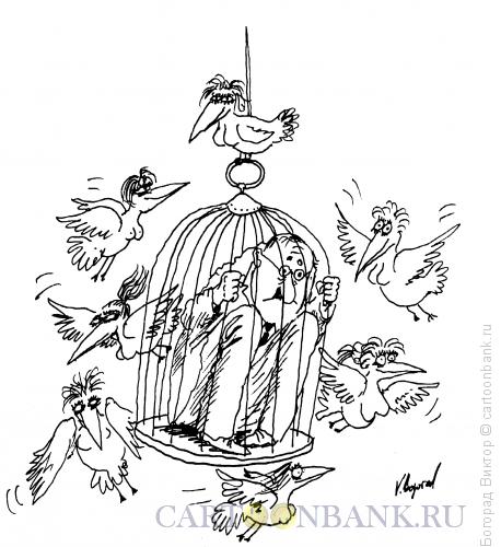 Карикатура: Массированная атака, Богорад Виктор