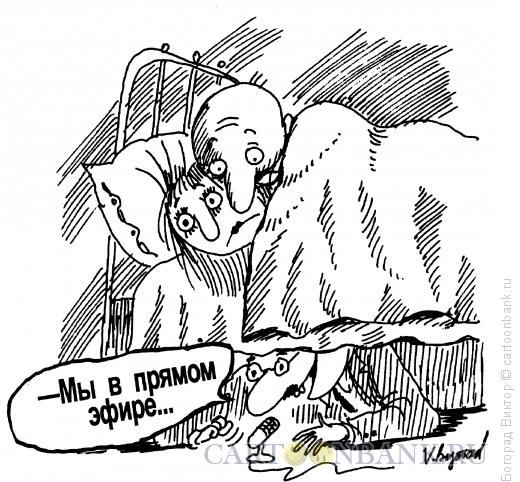 Карикатура: Прямой эфир, Богорад Виктор