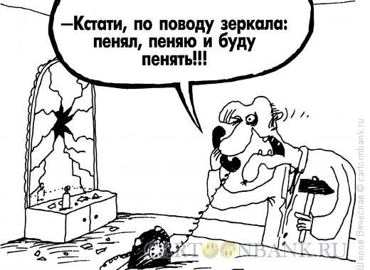 Карикатура: Согласно поговорке, Шилов Вячеслав