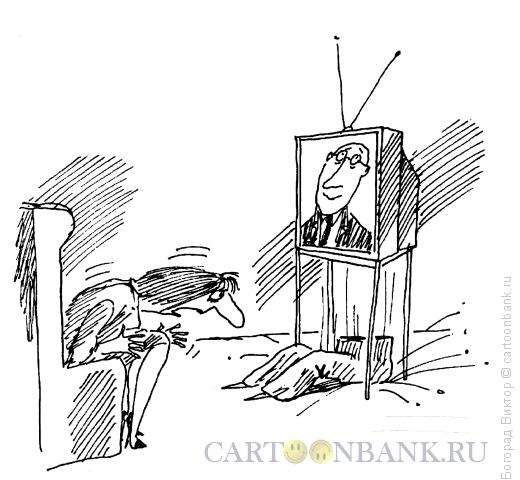 Карикатура: Пол-диктора, Богорад Виктор