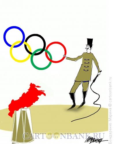 Карикатура: Олимпиада и Цирк, Бондаренко Марина