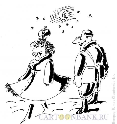Карикатура: Спрятанная елочка, Богорад Виктор