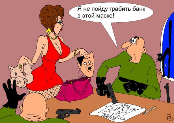 Карикатура: Перебор, Валерий Каненков