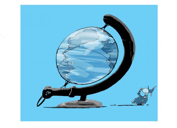 Карикатура: Глобус+, Андрей Климов