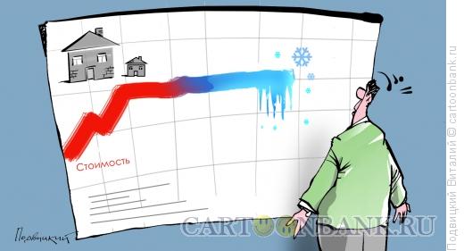 Карикатура: Цены замерзли, Подвицкий Виталий