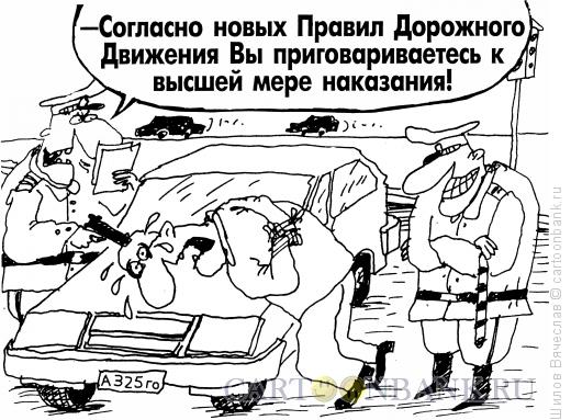 Карикатура: Расстрел по Правилам, Шилов Вячеслав