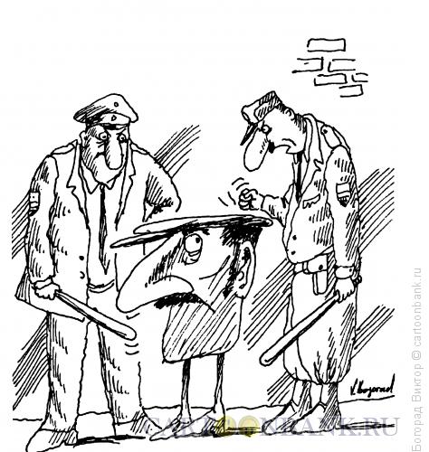 Карикатура: Большая кепка, Богорад Виктор