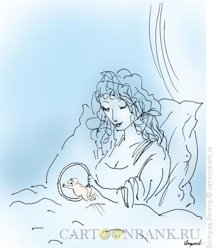 Карикатура: Дрессировщица, Богорад Виктор