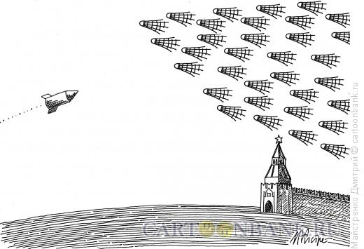 Карикатура: бадминтон, Майстренко Дмитрий