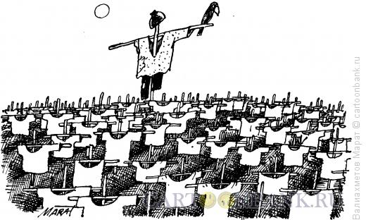 Карикатура: Огород, Валиахметов Марат