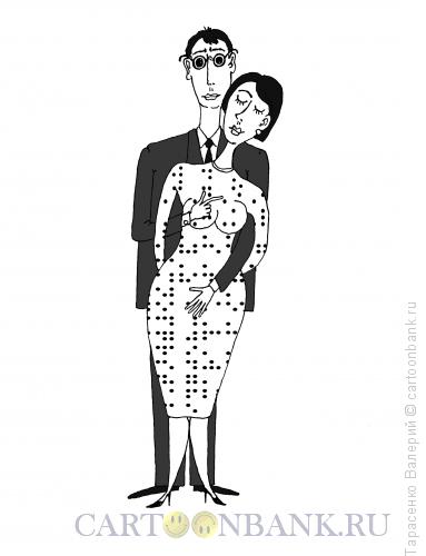 Карикатура: Платье белое в горошек, Тарасенко Валерий