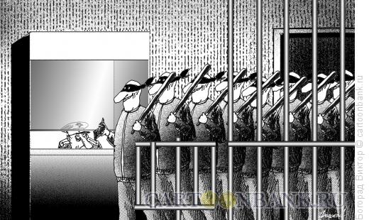 Карикатура: Рейдерский захват, Богорад Виктор