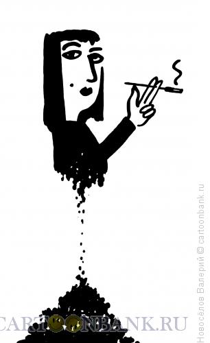 Карикатура: Пепел, Новосёлов Валерий