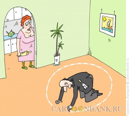 Карикатура: Надежная защита, Тарасенко Валерий
