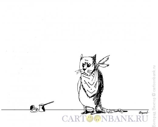 Карикатура: В ожидании завтрака, Богорад Виктор