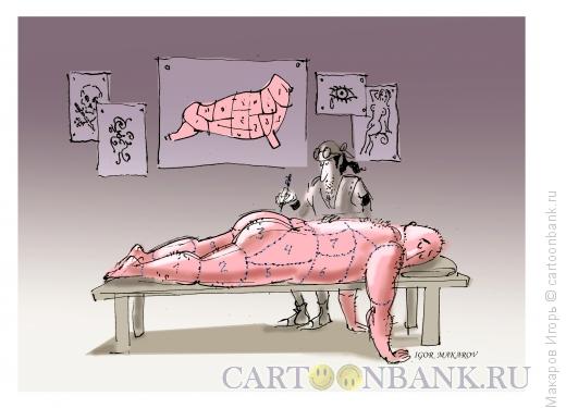 Карикатура: свинина, Макаров Игорь