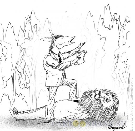 Карикатура: Графоман, Богорад Виктор