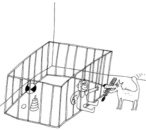 Карикатура: Собака, Вячеслав ШИЛОВ