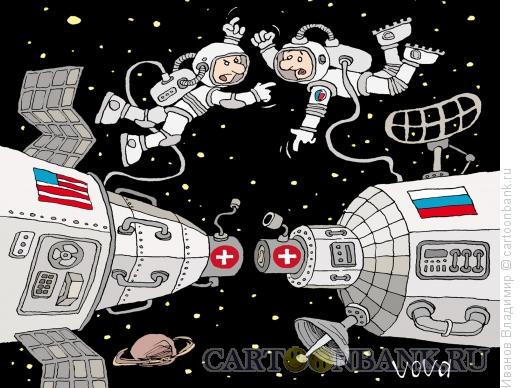 Карикатура: Космический облом, Иванов Владимир