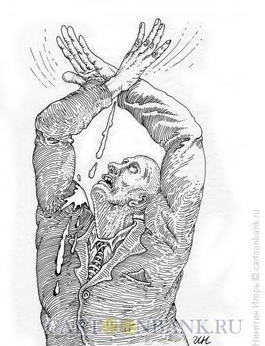 Карикатура: Птичка, Никитин Игорь