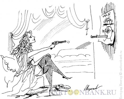 Карикатура: Феминистка, Богорад Виктор