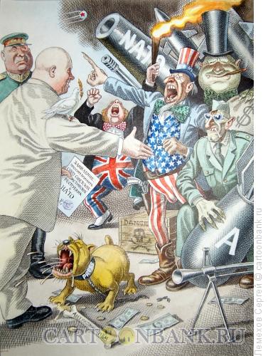 Карикатура: история СССР, приём в НАТО, Лемехов Сергей