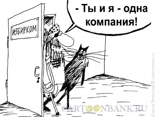Карикатура: Кот и Пират, Шилов Вячеслав