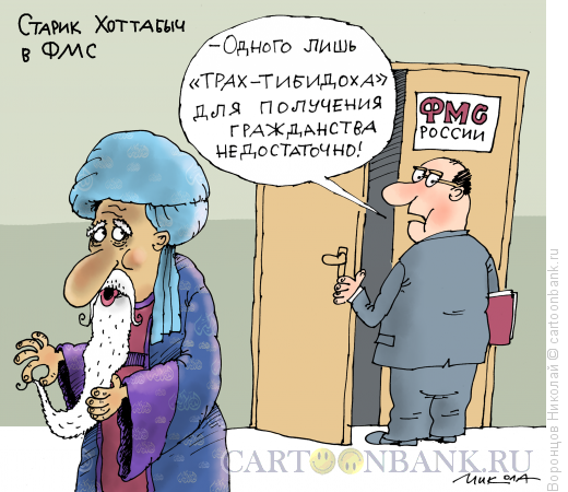 Карикатура: Гражданство, Воронцов Николай