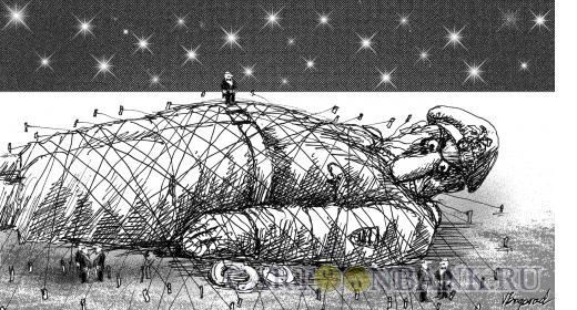 Карикатура: Проблема милиции, Богорад Виктор