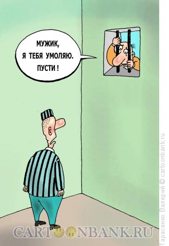 Карикатура: Убежище, Тарасенко Валерий