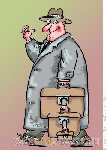 Карикатура: Успешный чиновник, Мельник Леонид