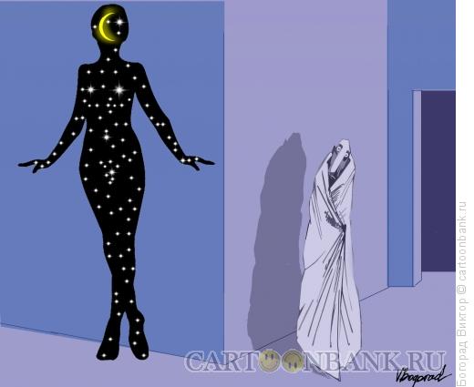 Карикатура: Ночные  соблазны, Богорад Виктор