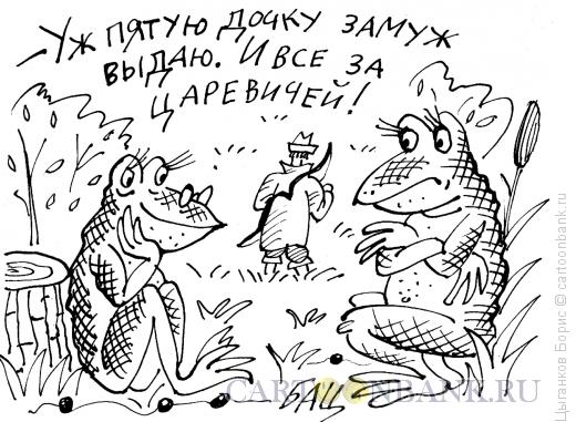 Карикатура: Выдать замуж, Цыганков Борис