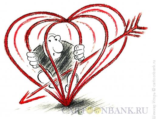 Карикатура: Чувство любви, Шинкар Игорь