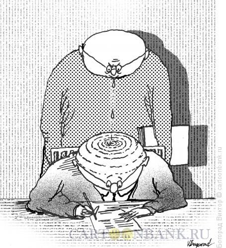 Карикатура: Босс, Богорад Виктор