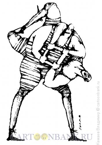 Карикатура: Захват, Камаев Владимир