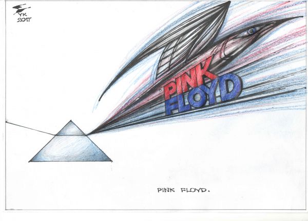 Карикатура: Pink Floyd ., Юрий Косарев
