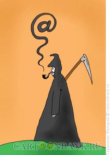 Карикатура: Собачья смерть, Тарасенко Валерий