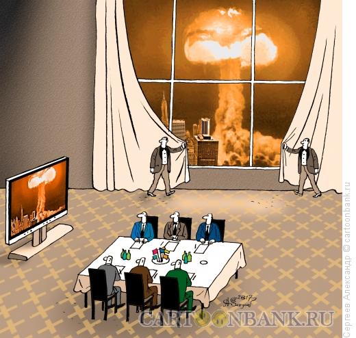 Карикатура: Переговоры, Сергеев Александр