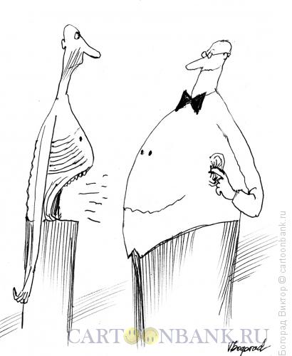 Карикатура: Сытый голодного не разумеет, Богорад Виктор