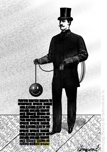 Карикатура: Трубочист, Богорад Виктор