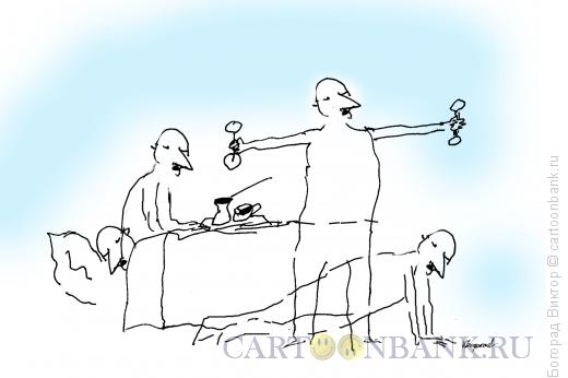 Карикатура: Утренние грезы, Богорад Виктор