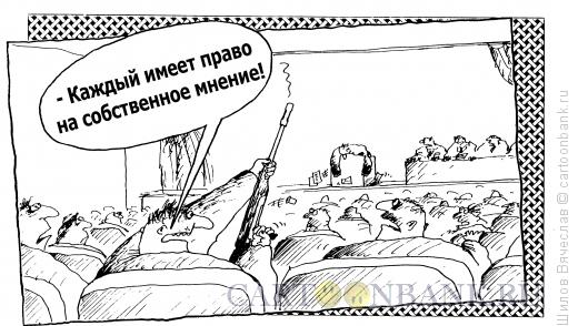 Карикатура: Мнение, Шилов Вячеслав