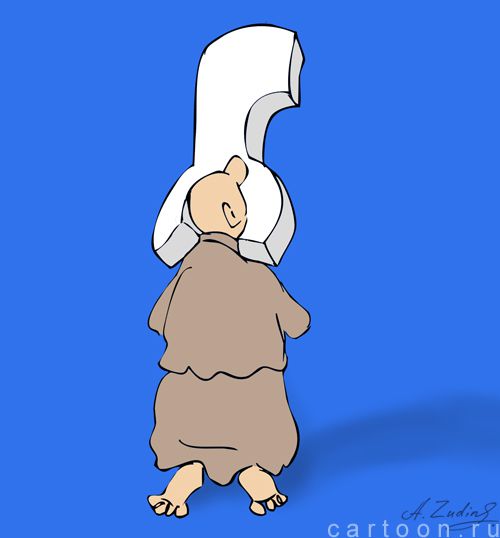 Карикатура: Возвращение блудного блогера, Александр Зудин
