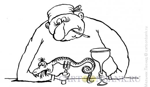 Карикатура: Проклятье!, Мельник Леонид
