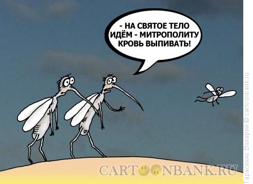 Карикатура: Комарики, Тарасенко Валерий