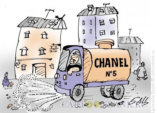 Карикатура: Шанель 5, Цыганков Борис