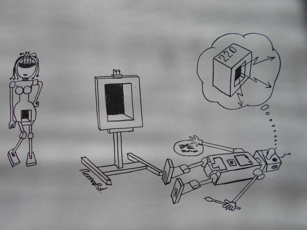Карикатура: Robots, Петров Александр